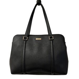 Kate Spade Newbury Lane Briar Tote Black Saffiano Leather Work Bag Large